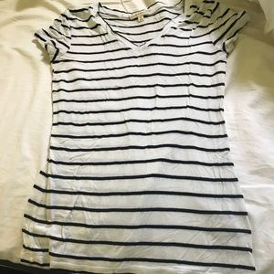 Black And White Stripped Top